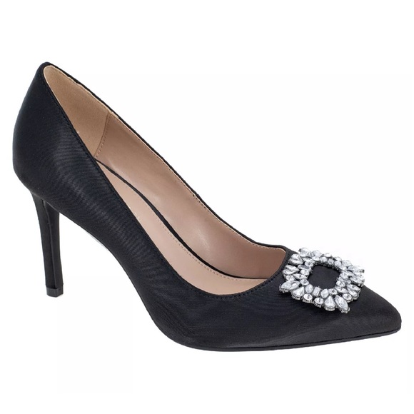 BCBGeneration Women's Atelia Crystal Brooch Slip-On Pumps - Picture 7 of 8